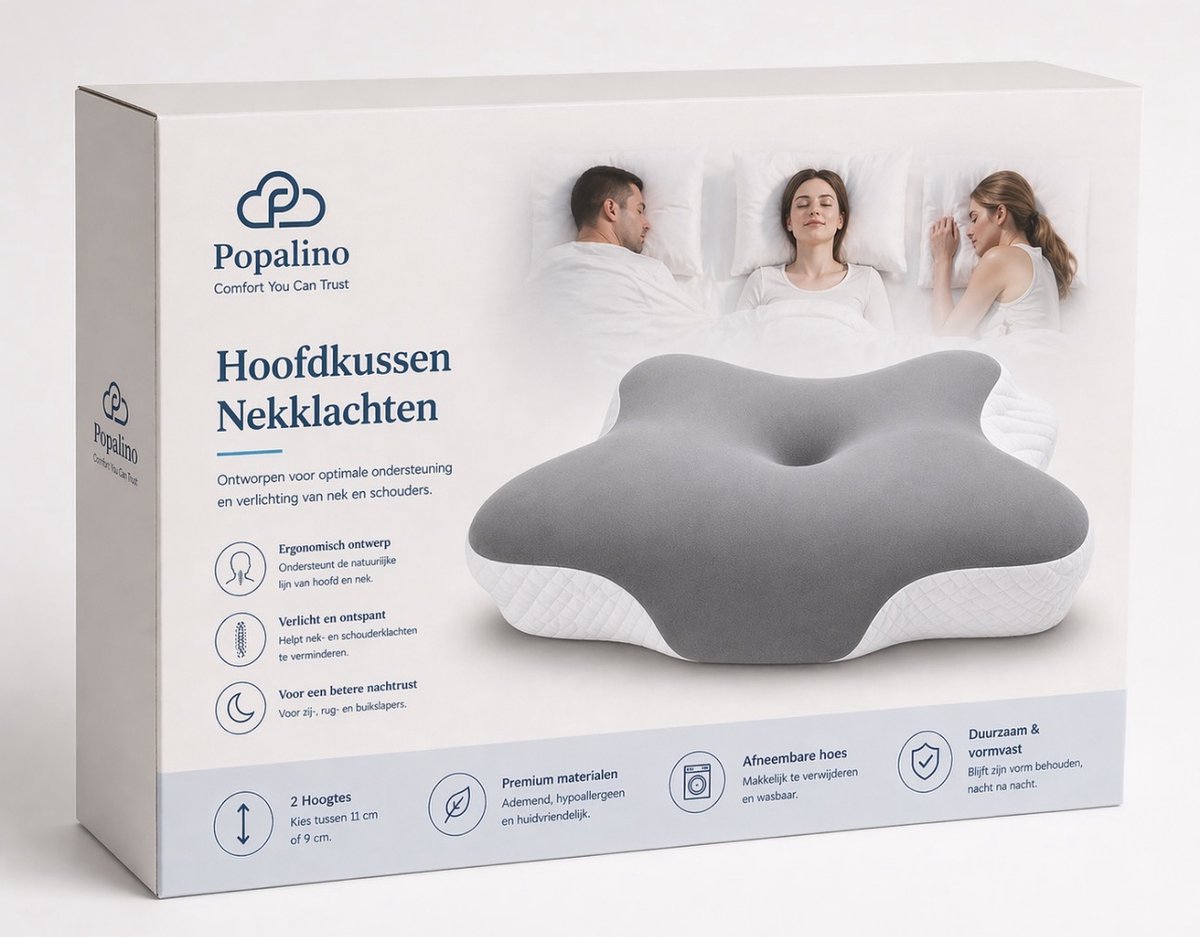 Orthopedisch Nekkussen Memory Foam, foto 5